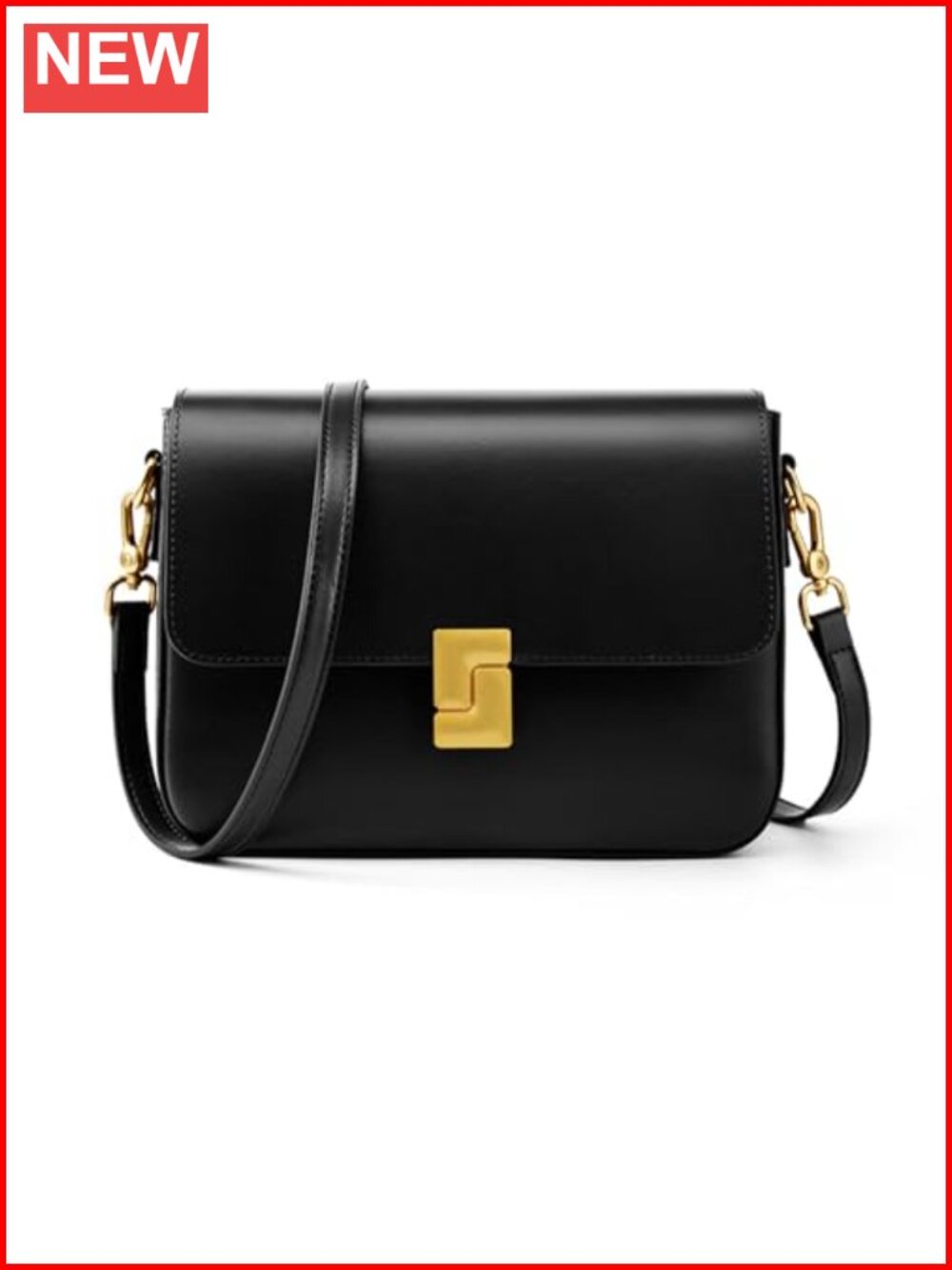 Genuine Leather Crossbody Shoulder Handbag Purse for Women